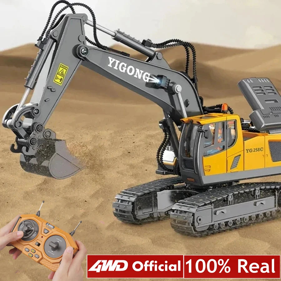 Remote Control Excavator 4x4