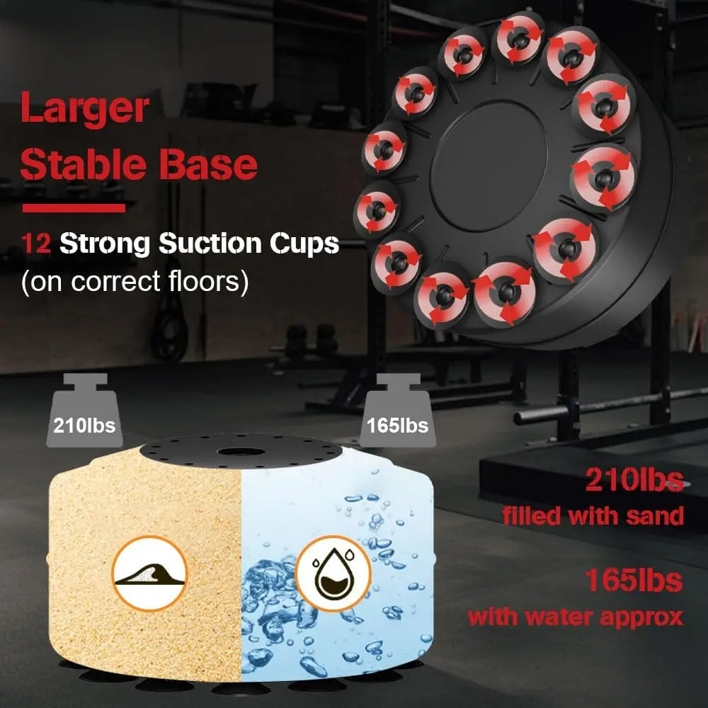 Punching Bag with Boxing Gloves