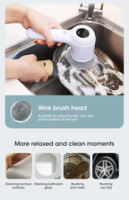 Cordless Electric Spin Scrubber