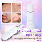 Electric Ultrasonic Skin Scrubber Face Spatula