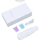 Electric Ultrasonic Skin Scrubber Face Spatula