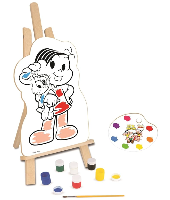 Monica's Gang Children's Painting Kit with Easel