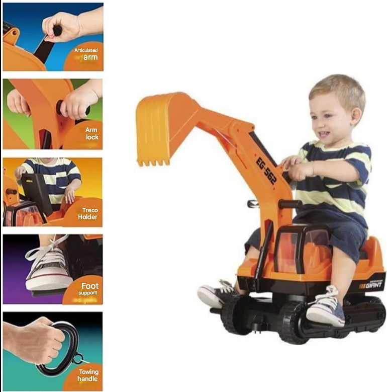 Giant Excavator Tractor